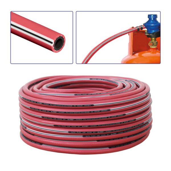 لاي غاز احمر 2 متر 